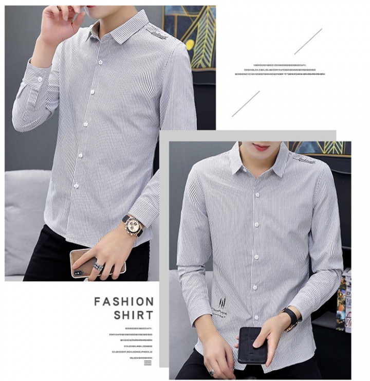 Fashion Korean style shirt business slim shirts
