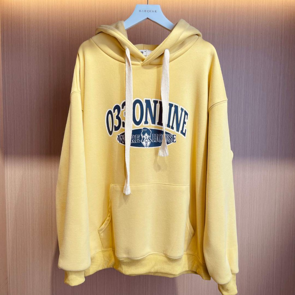 Thick colors hat autumn and winter hoodie for women