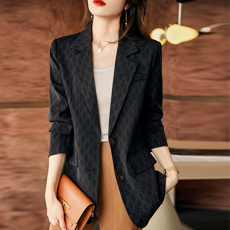 Casual temperament tops fashion coat for women