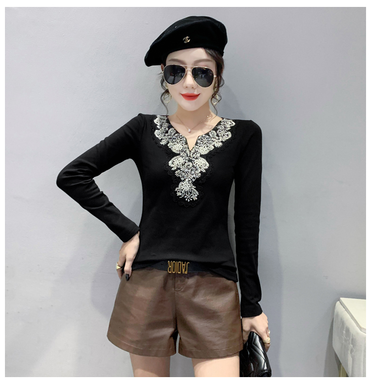 Thermal tops antique silver small shirt for women
