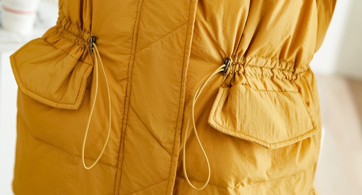 Cotton long cotton coat down large yard waistcoat for women
