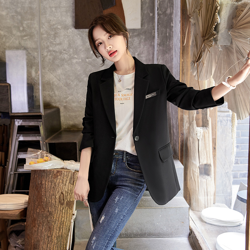 Fashion loose coat Casual business suit for women