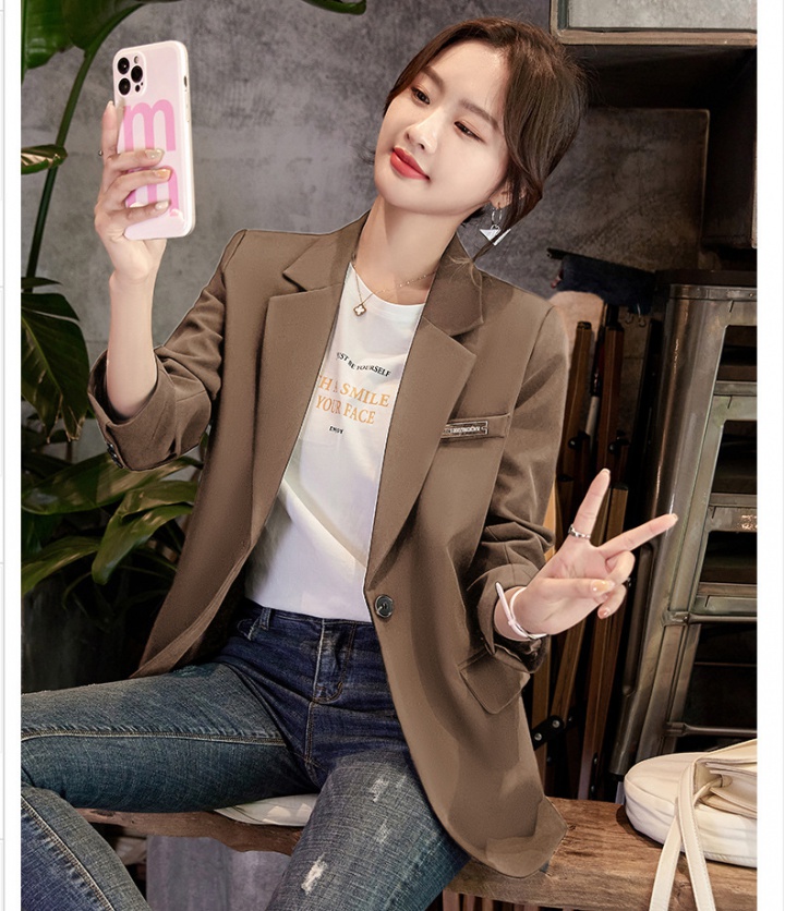 Fashion loose coat Casual business suit for women