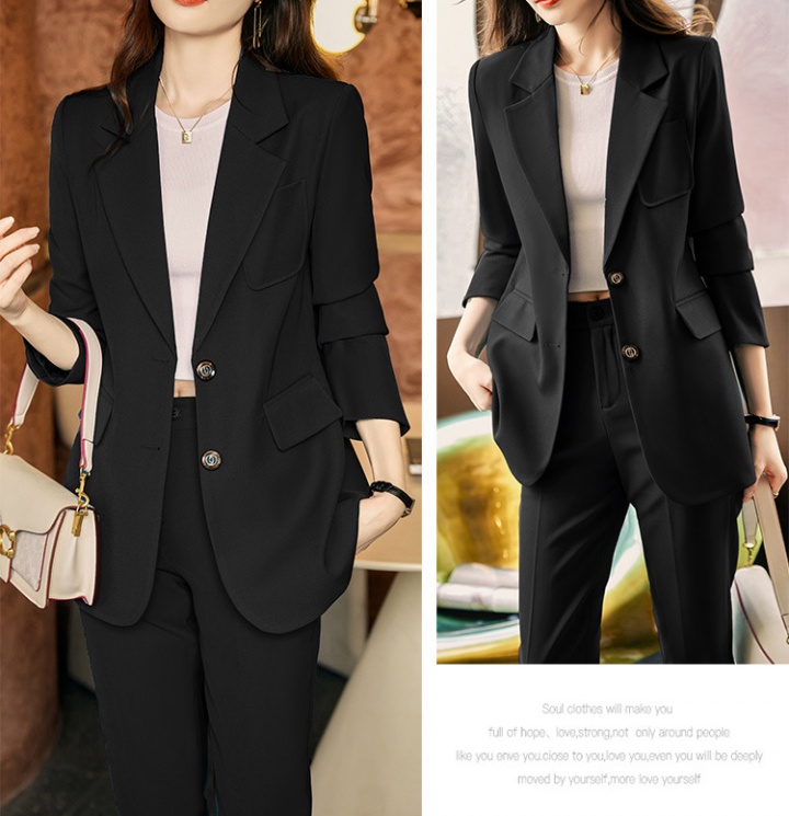 Autumn and winter business suit 2pcs set for women