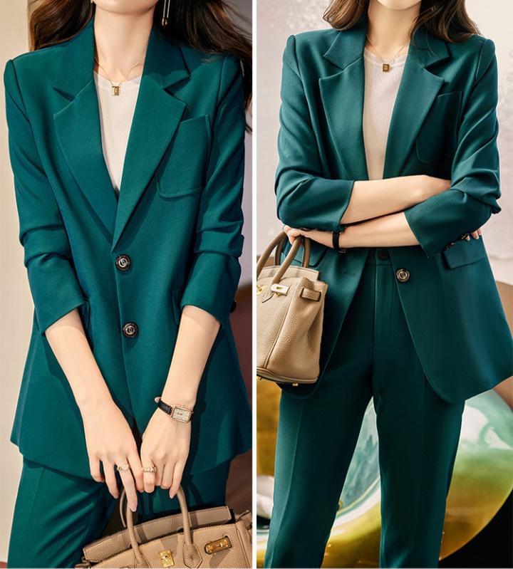 Autumn and winter business suit 2pcs set for women