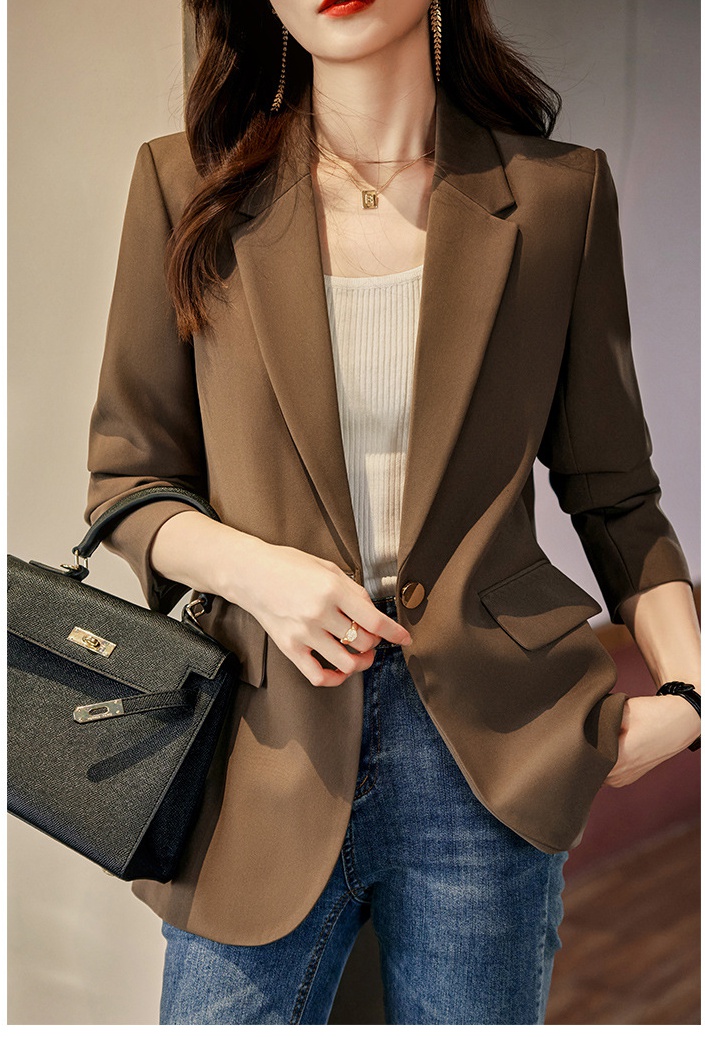 Autumn Casual business suit Korean style coat for women