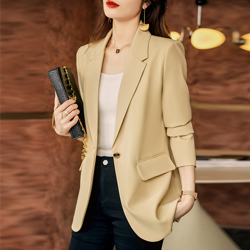 Autumn Casual business suit Korean style coat for women