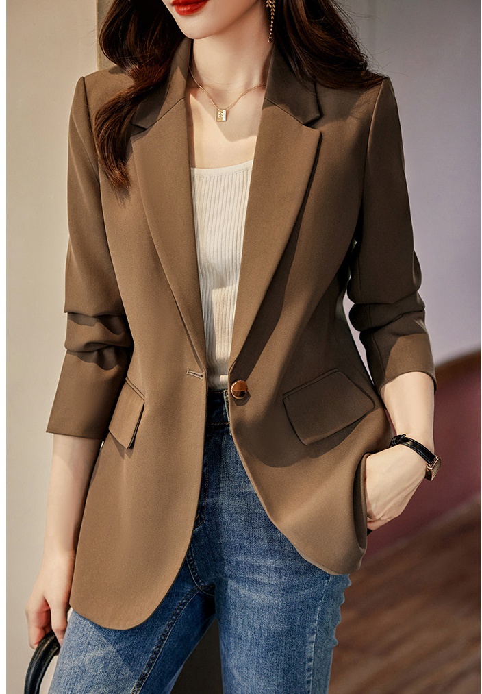 Autumn Casual business suit Korean style coat for women