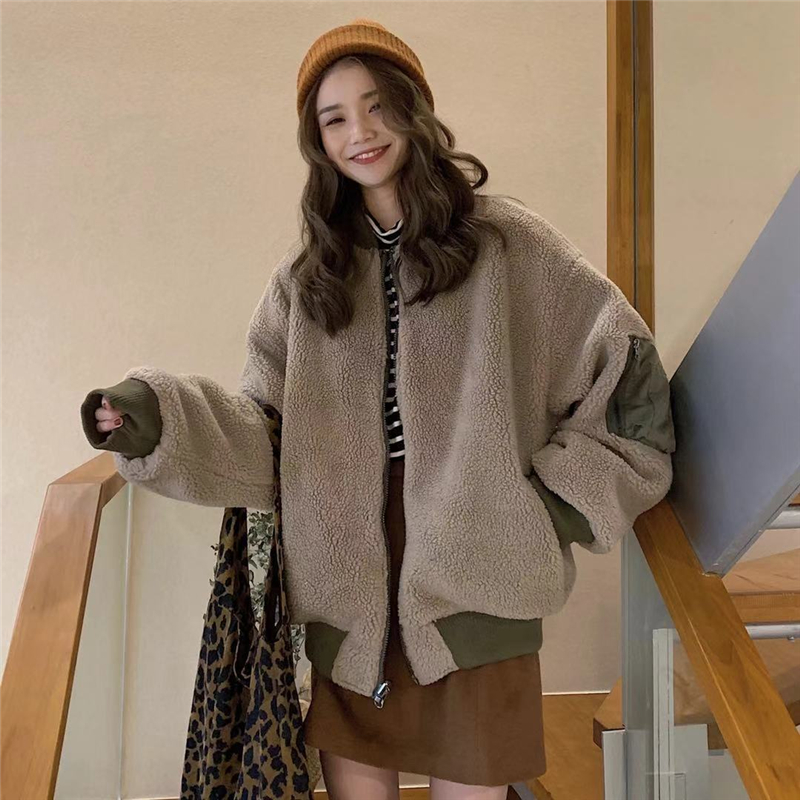 Korean style coat autumn and winter jacket