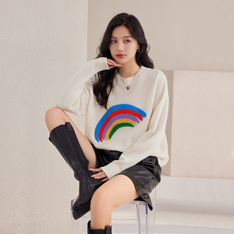 Loose autumn and winter Korean style sweater for women