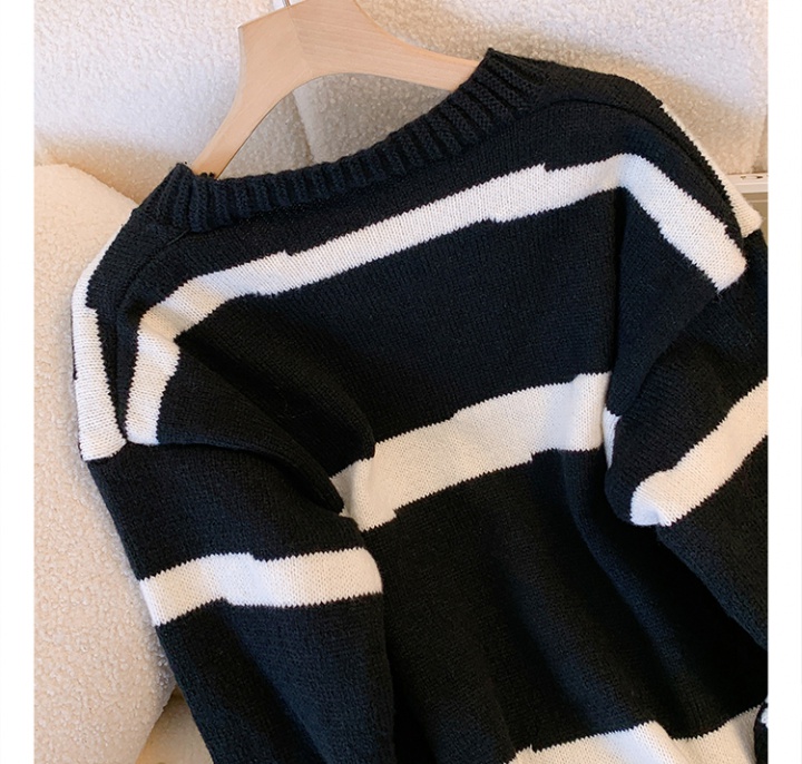 Fat long sleeve cardigan slim sweater for women