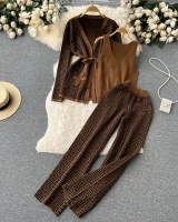 Printing coat Western style shawl 3pcs set