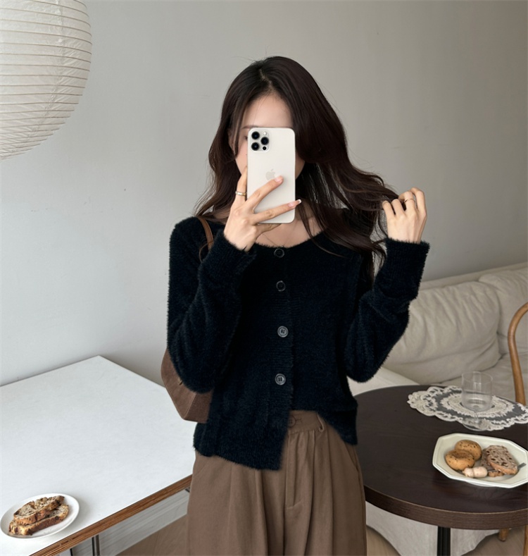 Temperament small shirt autumn sweater