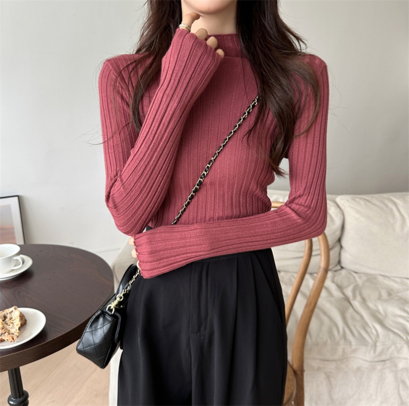 Unique sweater autumn and winter bottoming shirt