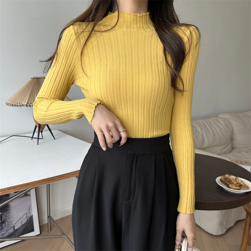 Unique sweater autumn and winter bottoming shirt