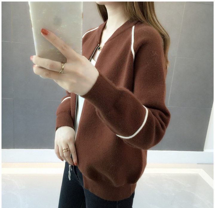 Autumn fashion sweater long sleeve cardigan for women
