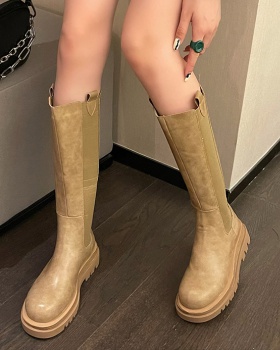 British style thigh boots martin boots for women