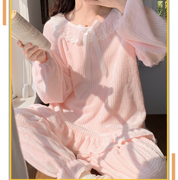 Lace homewear pajamas 2pcs set for women