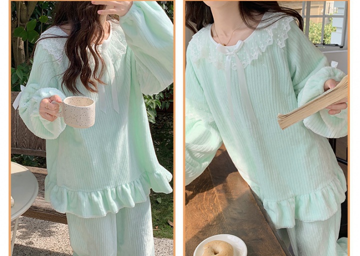 Lace homewear pajamas 2pcs set for women