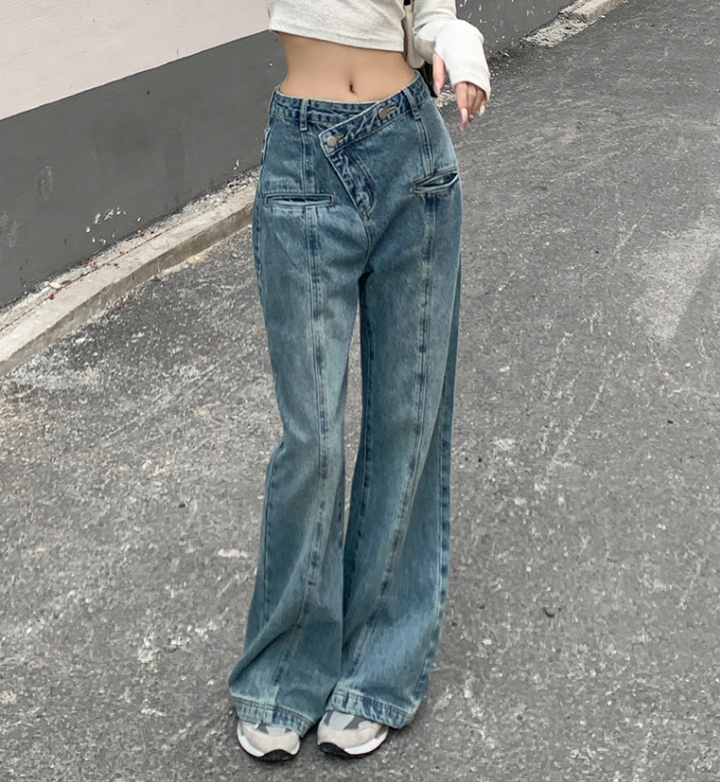 Autumn and winter long pants loose jeans for women