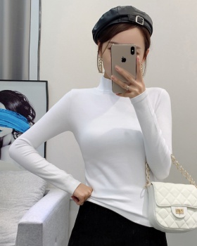 Long sleeve thermal bottoming shirt slim T-shirt for women