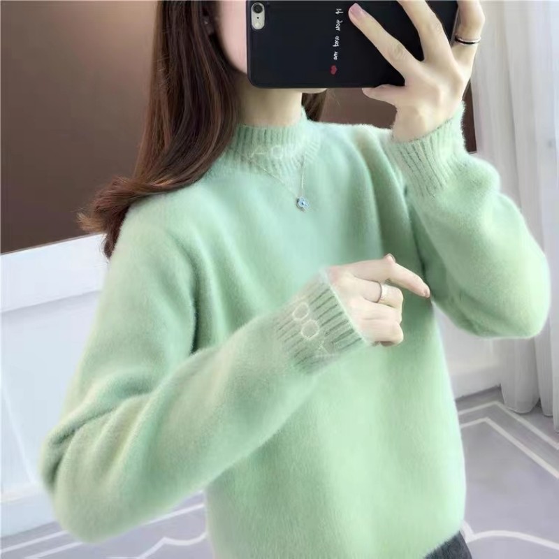 Thick autumn and winter bottoming shirt loose sweater for women