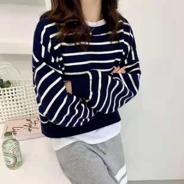 Autumn Japanese style loose sweater for women