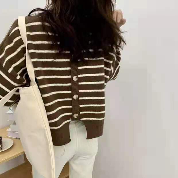 Autumn Japanese style loose sweater for women