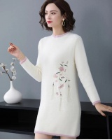 Long skirt autumn and winter sweater for women