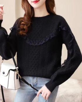 Autumn and winter wears outside sweater loose tender tops