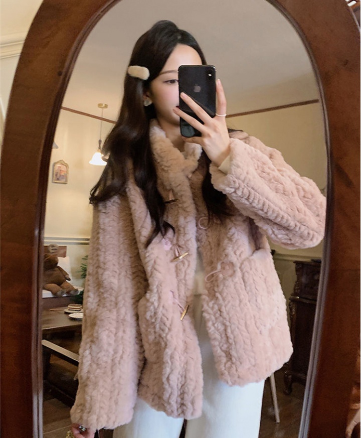 Long sleeve autumn and winter tops tassels loose coat