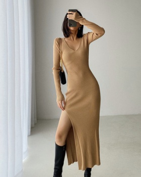 Package hip dress spring and autumn long dress for women