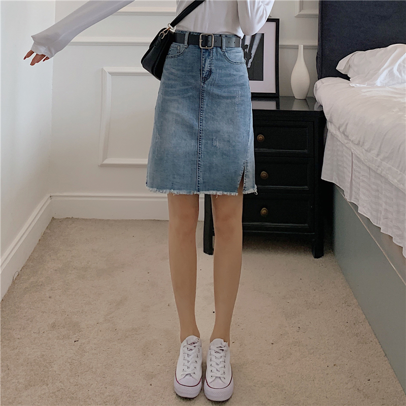 Spring and summer package hip long skirt for women