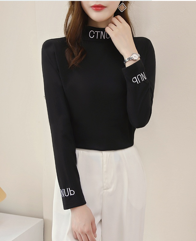 Thermal bottoming shirt autumn and winter T-shirt for women