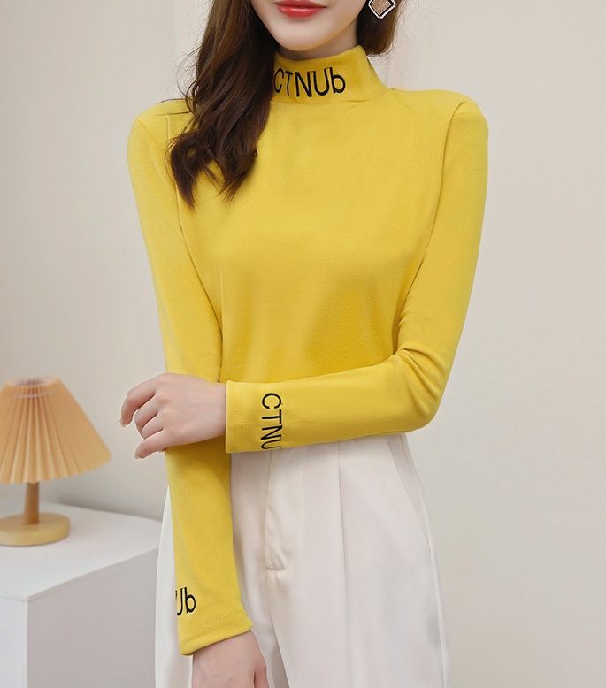 Thermal bottoming shirt autumn and winter T-shirt for women