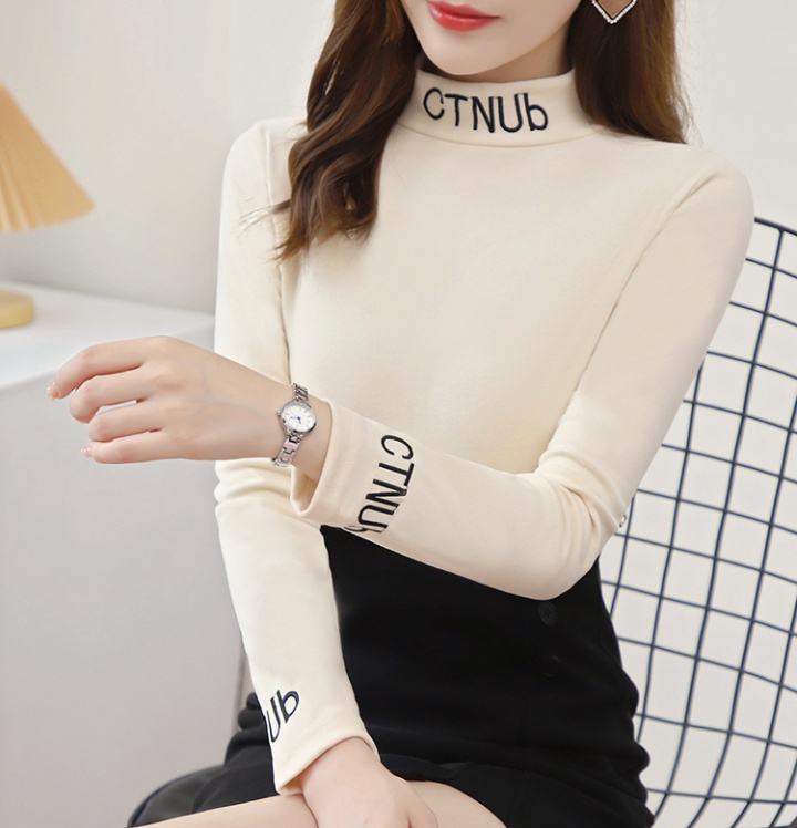 Thermal bottoming shirt autumn and winter T-shirt for women