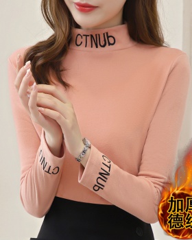 Thermal bottoming shirt autumn and winter T-shirt for women