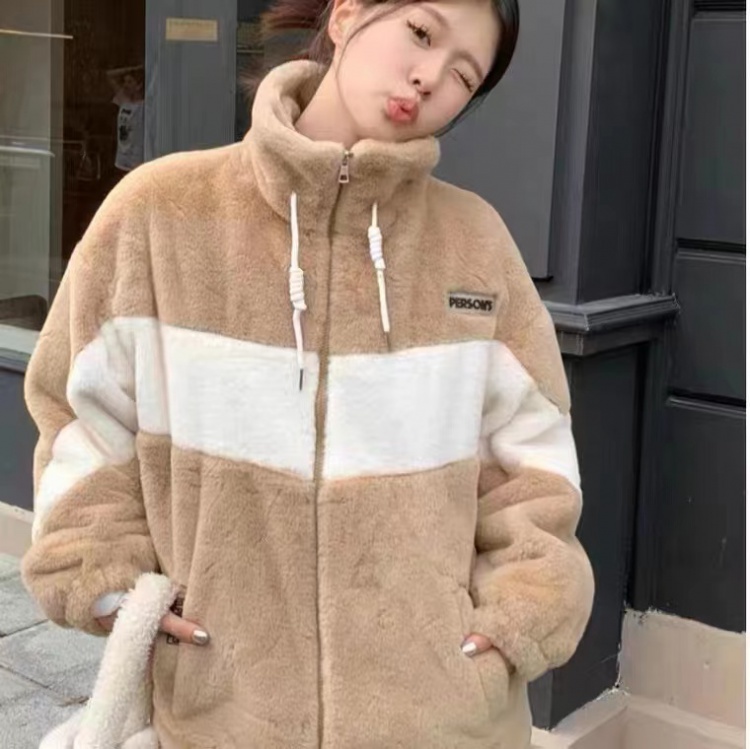 All-match coat loose cotton coat for women