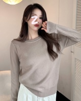 Winter thick thermal mink velvet sweater for women