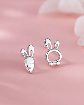 All-match rabbit stud earrings winter earrings for women