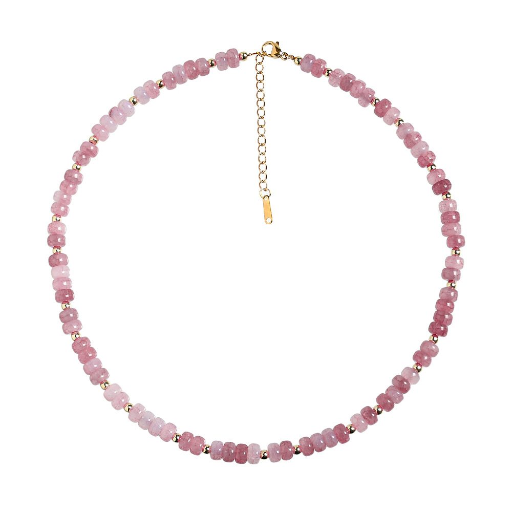 All-match beads accessories crystal necklace for women
