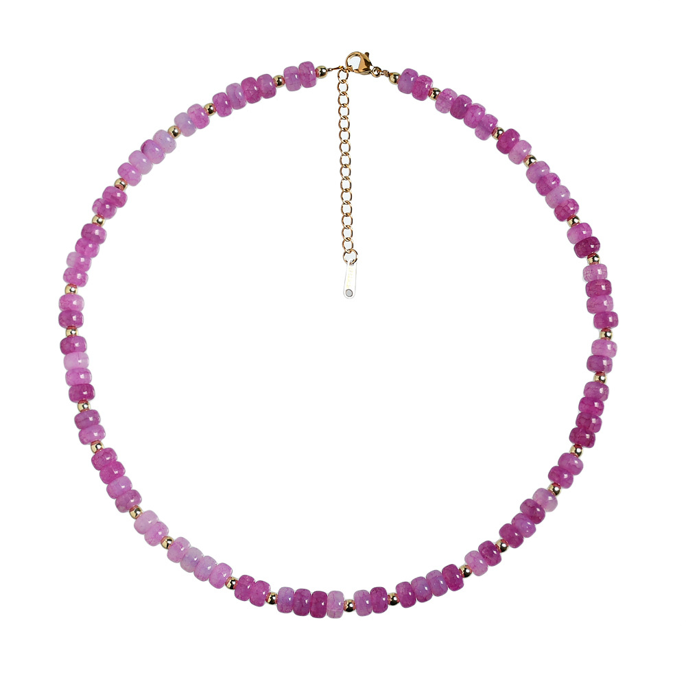 All-match beads accessories crystal necklace for women