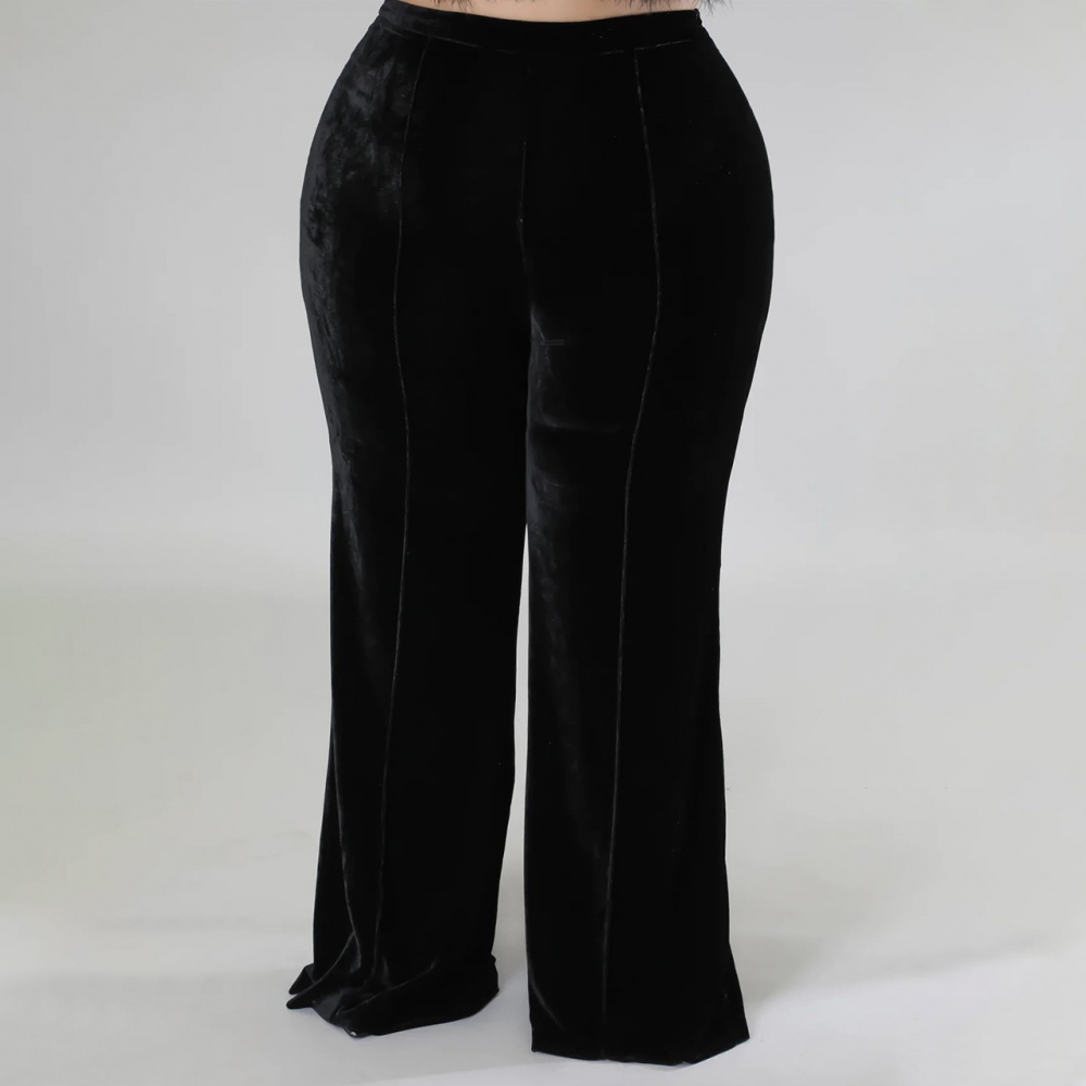 Winter casual pants European style pants for women