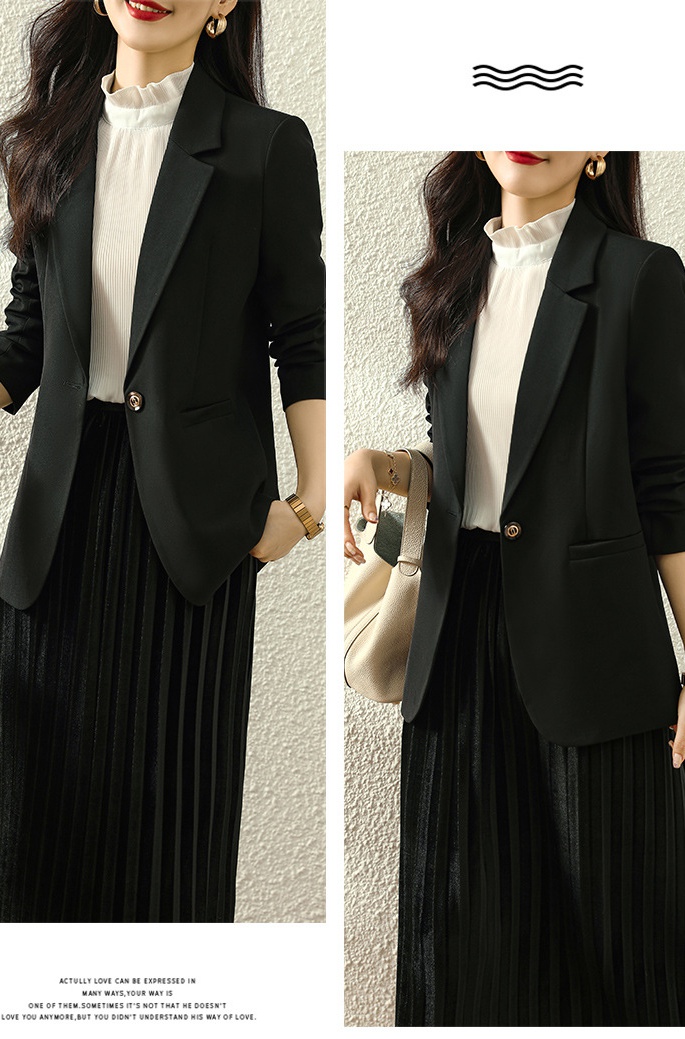 Overalls business suit autumn and winter coat for women