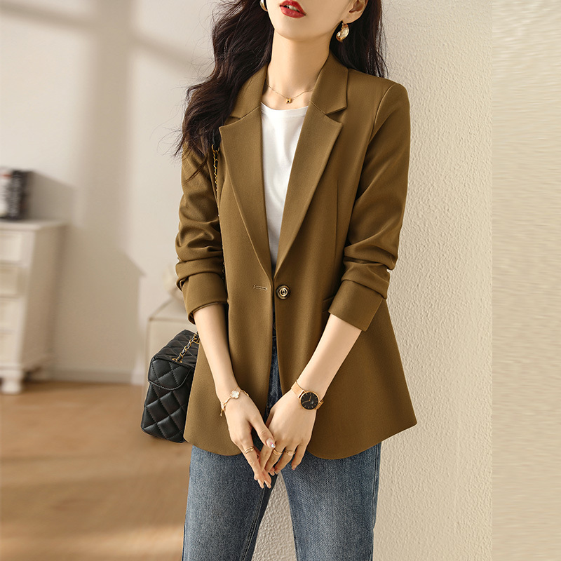 Overalls business suit autumn and winter coat for women