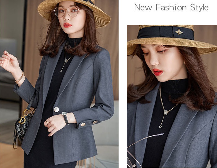 Spring and autumn business suit tops for women