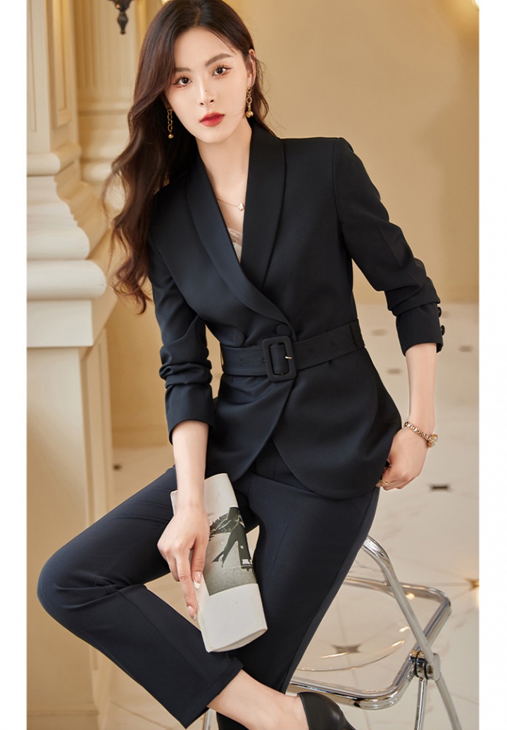 Fashion frenum slim business suit 2pcs set for women