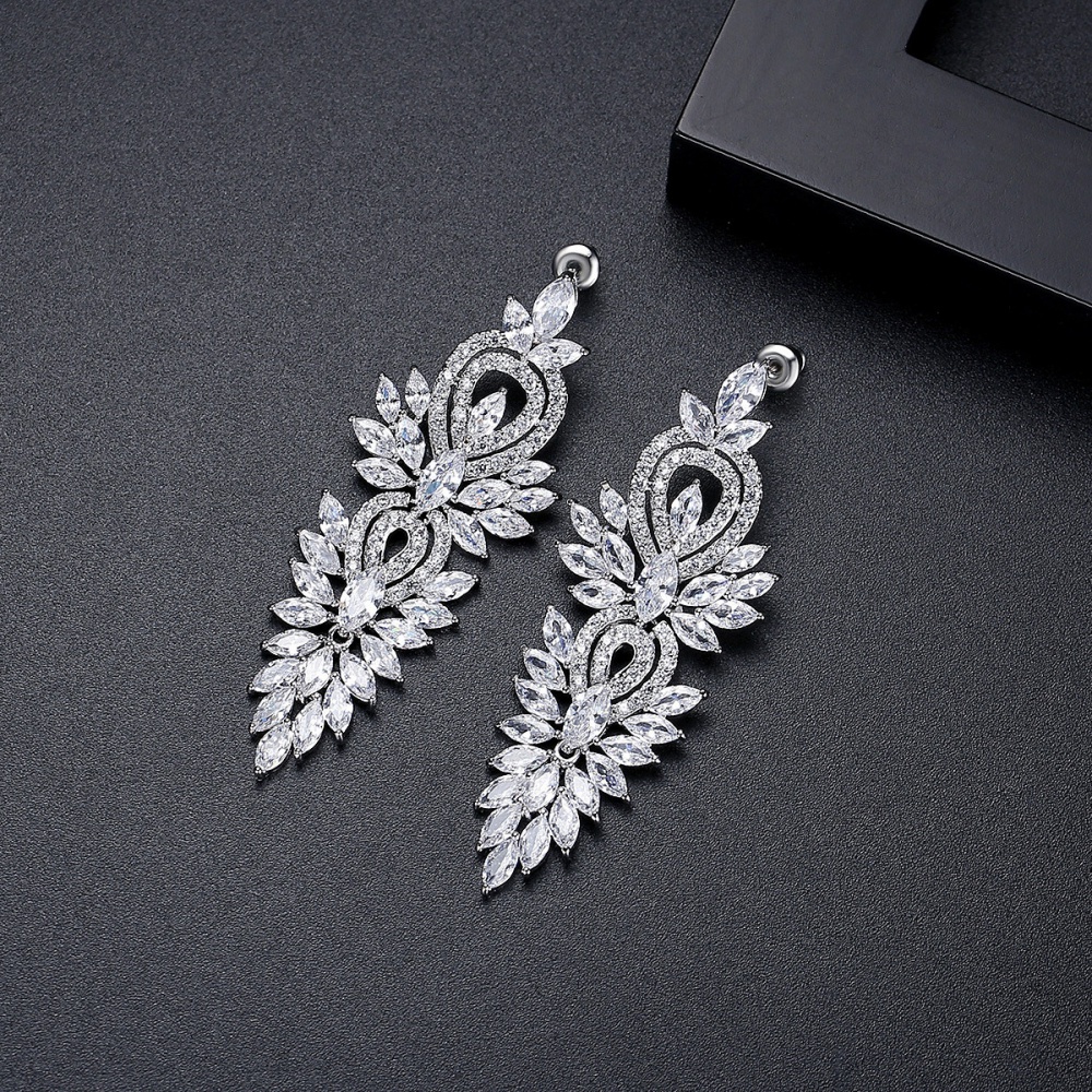 European style wedding earrings fashion accessories
