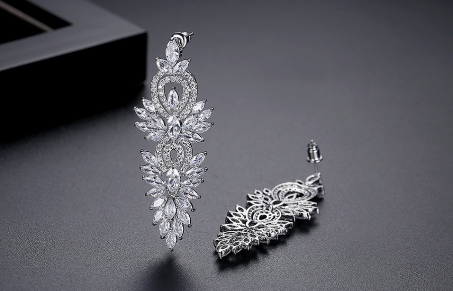 European style wedding earrings fashion accessories