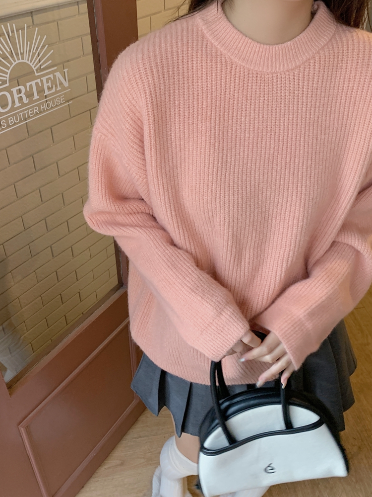 Pullover all-match autumn and winter Korean style sweater